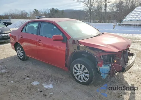 2013 Toyota Corolla Base from USA, damaged, VIN 5YFBU4EE7DP157044
